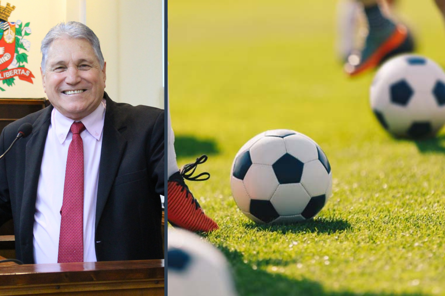 Vereador Nelsinho Luíz solicita kits esportivos e quadra de futebol Society à Secretaria Estadual de Esportes para Novo Horizonte 