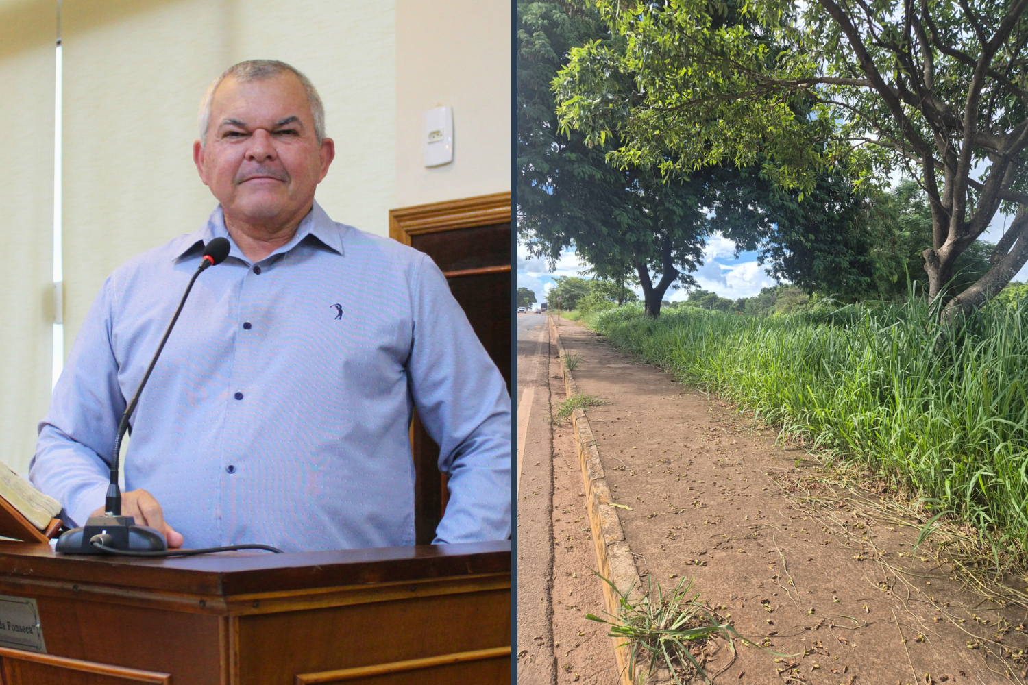 Vereador Leandro Nacimbeni solicita ao DER a limpeza e manutenção das rodovias estaduais ao redor de Novo Horizonte