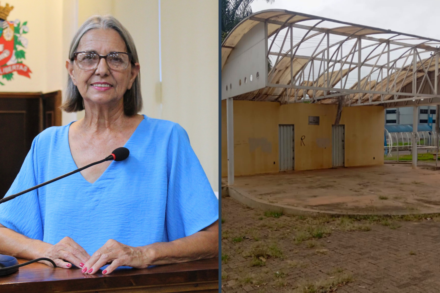 Vereadora Sônia Canato solicita ao Executivo Municipal reforma da Praça da Bíblia no Jardim América