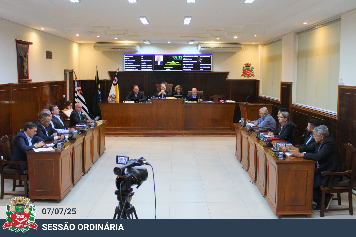Confira a deliberação dos Projetos previstos na pauta da sessão ordinária de 7 de julho