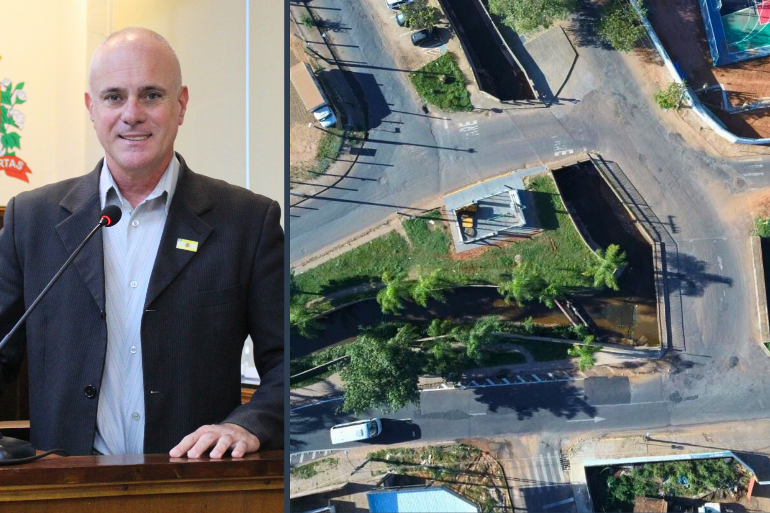 Vereador Kall Rigamonti solicita ao Executivo Municipal realização de estudo para construção de rotatória no cruzamento da Avenida José Willibaldo de Freitas com a Avenida Domingos Baraldo