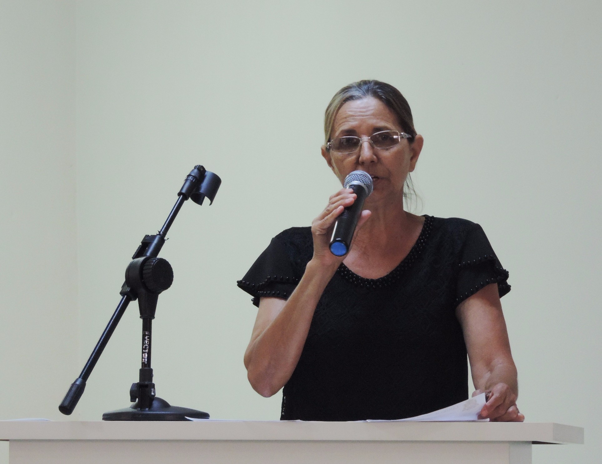 Vereadora Sônia Canato apresenta Moção de Aplausos ao Maestro Olivar Venâncio Costa Júnior