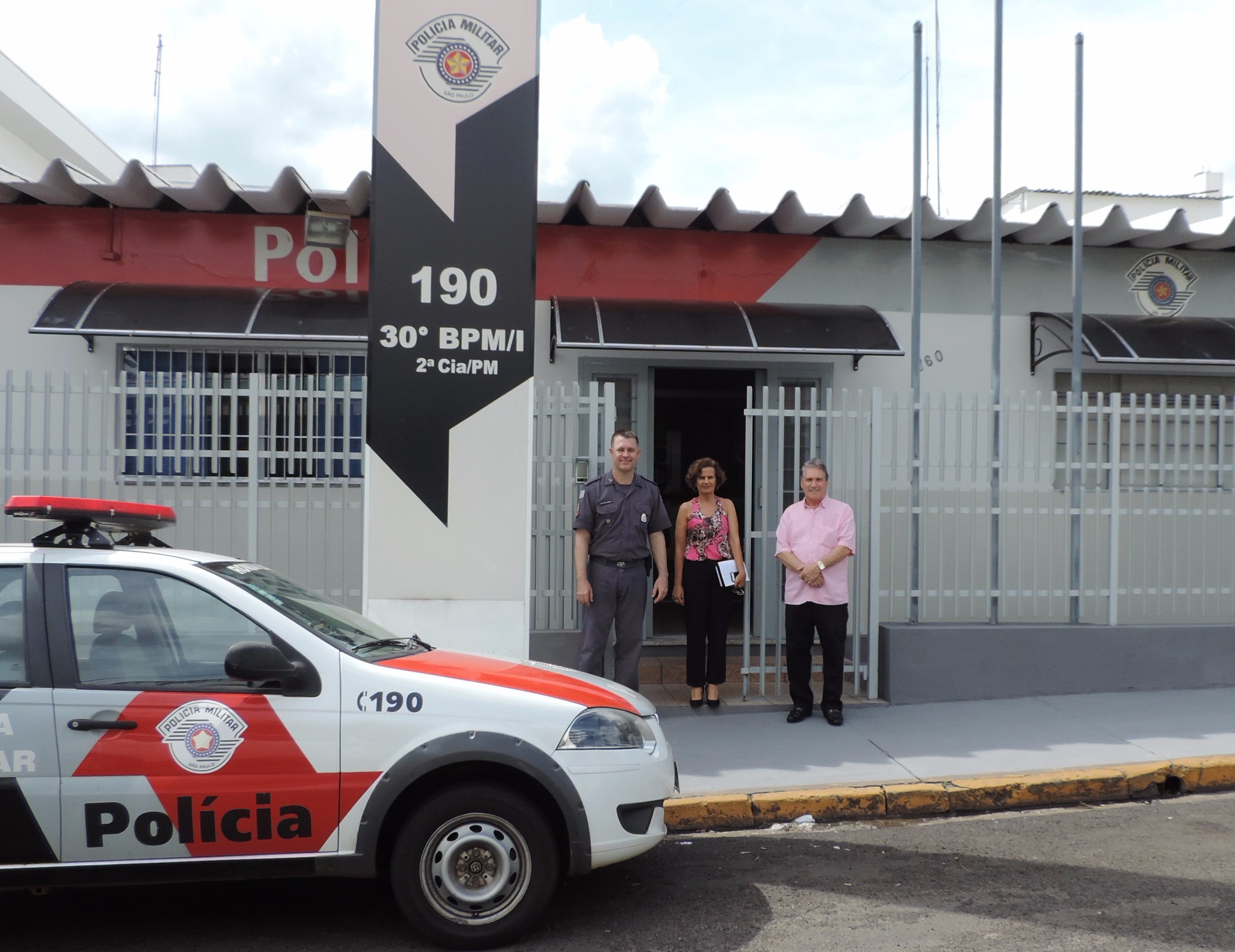 Projeto Câmara Visita conhece o 30º Batalhão da Polícia Militar de Novo Horizonte