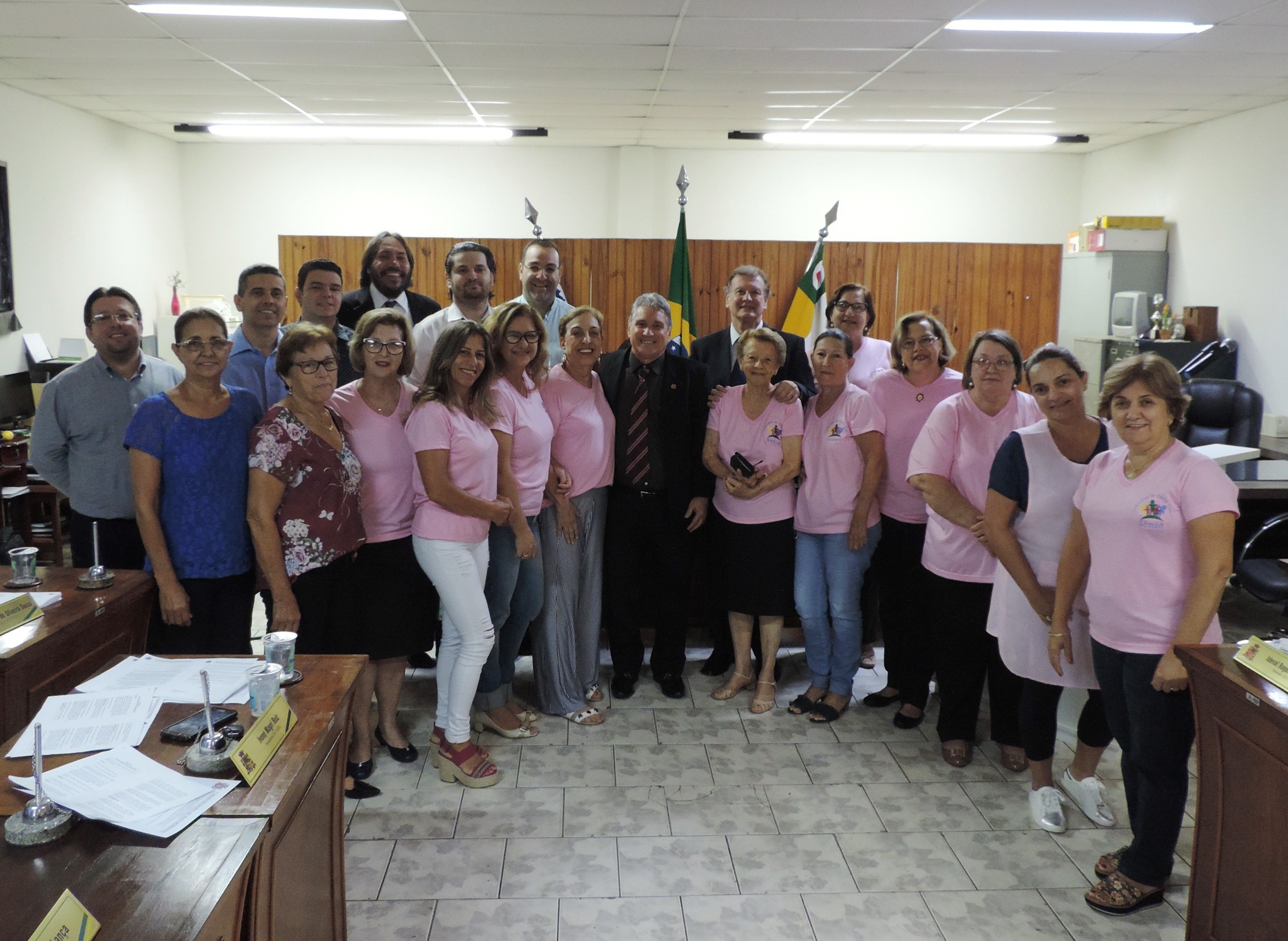 Vereador Roberto Melchiori apresenta Moção de Aplausos ao grupo Voluntárias da Santa Casa de Misericórdia de Novo Horizonte
