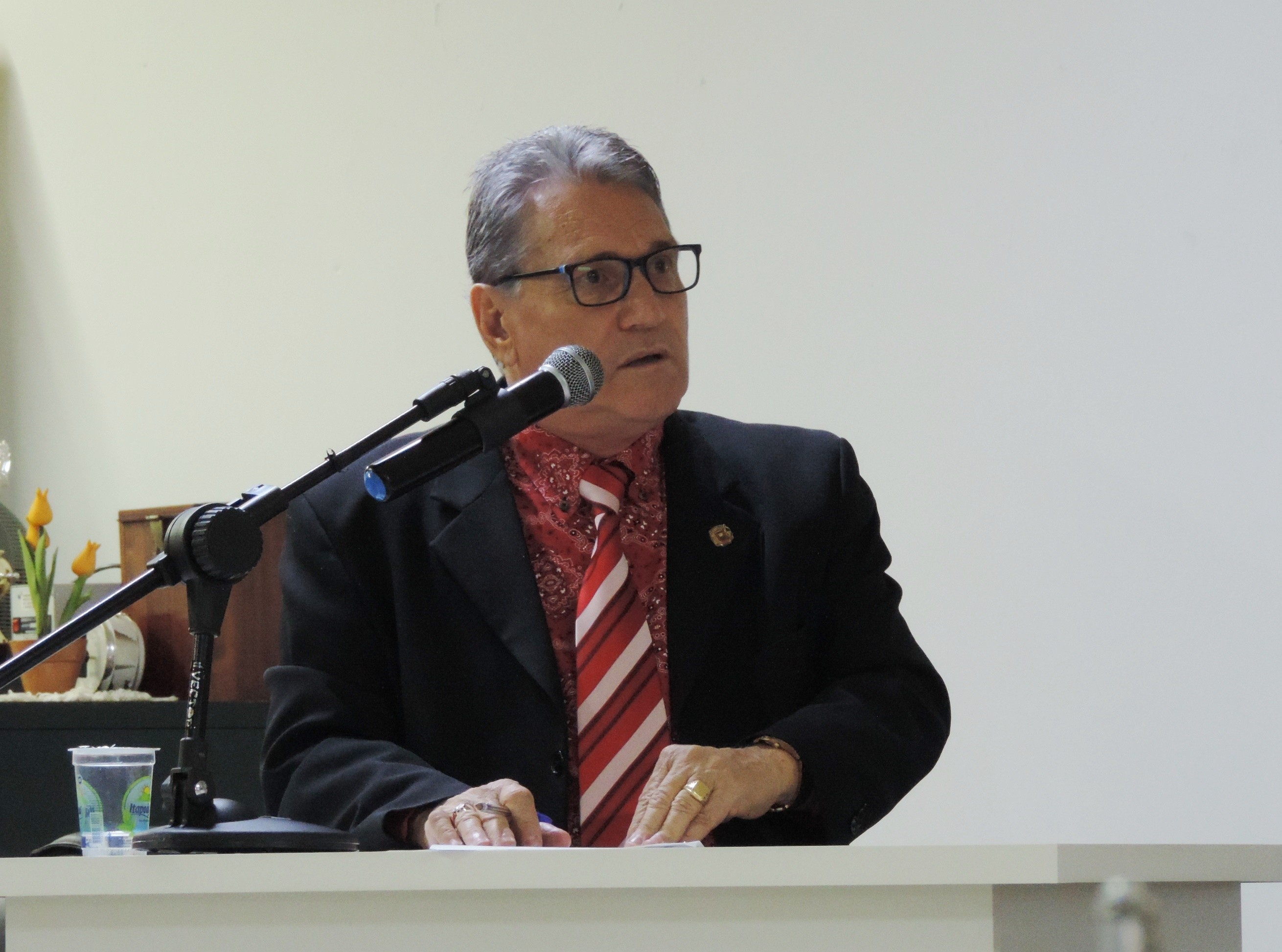 Vereador Nelsinho Luiz solicita ao Executivo poda das árvores da Praça "Higino Aristides Botura" e limpeza do local