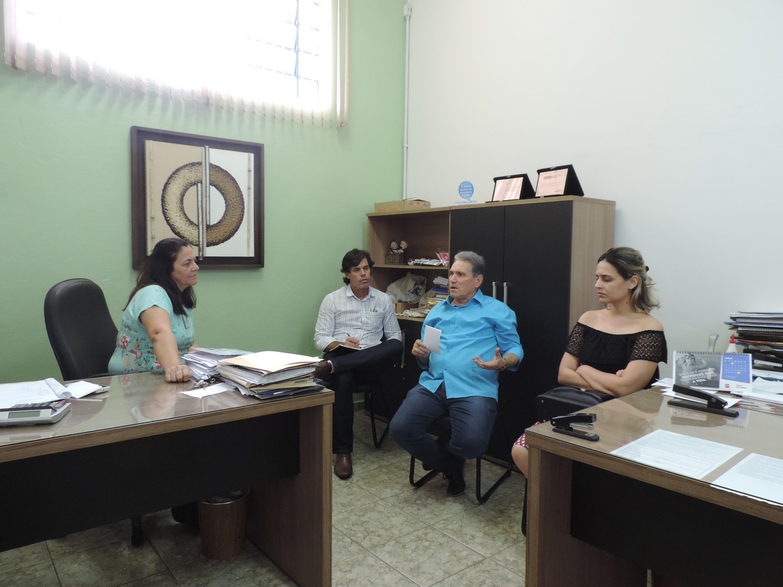 Projeto Câmara Visita esteve na EMEB "Profª Hebe de Almeida Leite Cardoso"