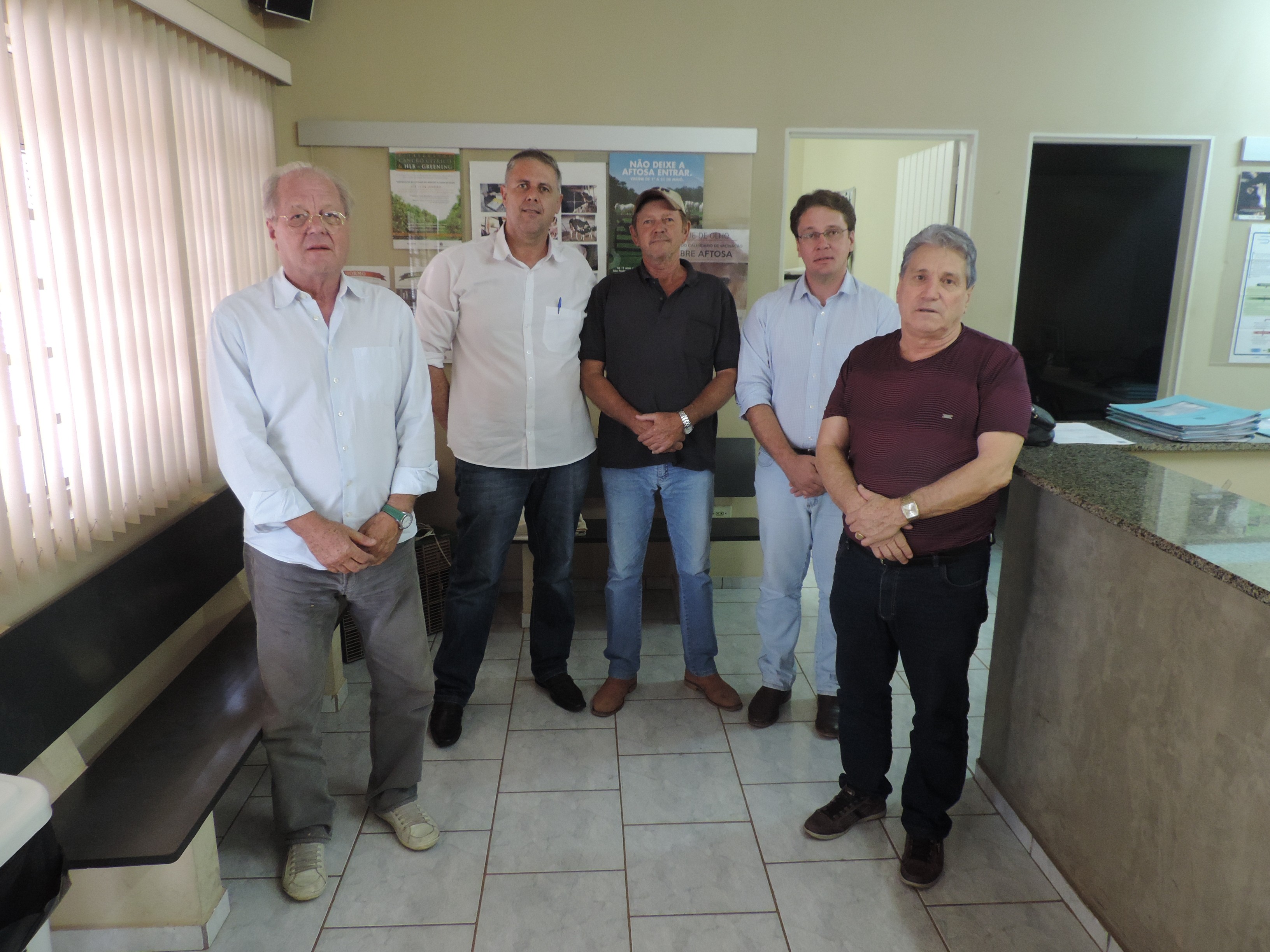Projeto Câmara Visita esteve na Inspetoria de Defesa Agropecuária de Novo Horizonte