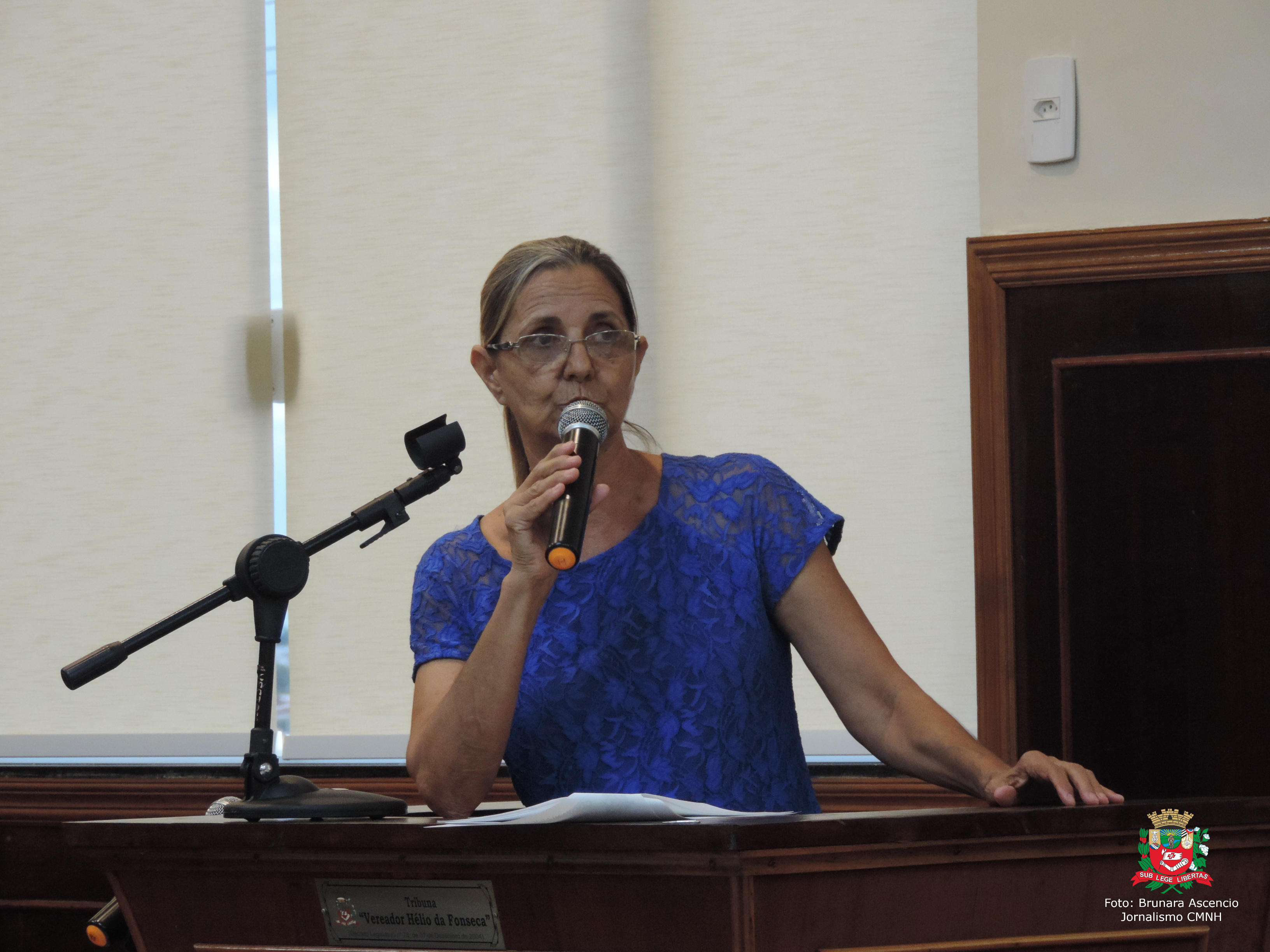 Vereadora Sônia Canato apresenta Moção de Pesar à família de Andréa de Freitas Cardozo Lourenceti