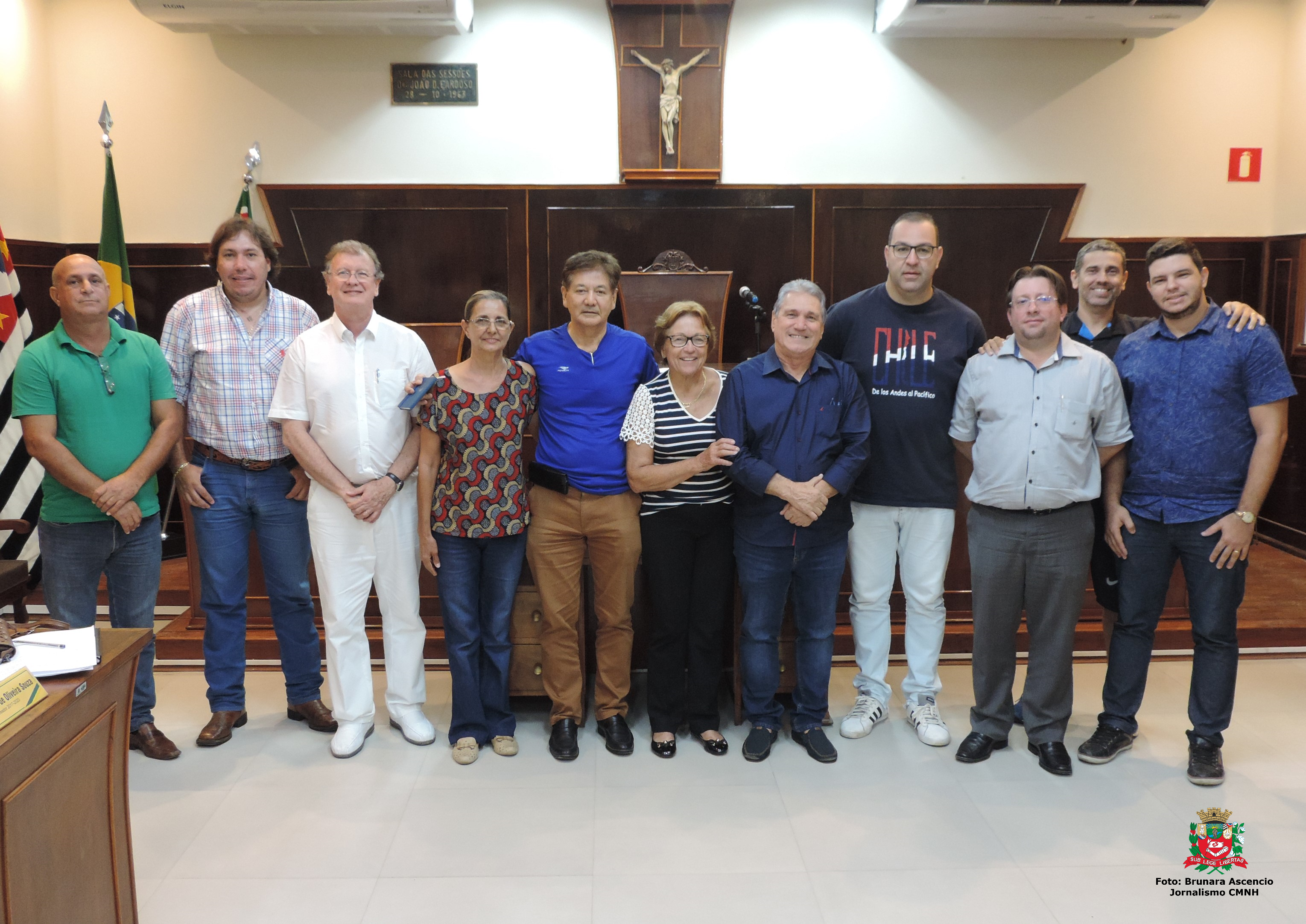 Vereadores se reúnem com o prefeito Toshio Toyota para discutir assuntos relacionados ao Município 