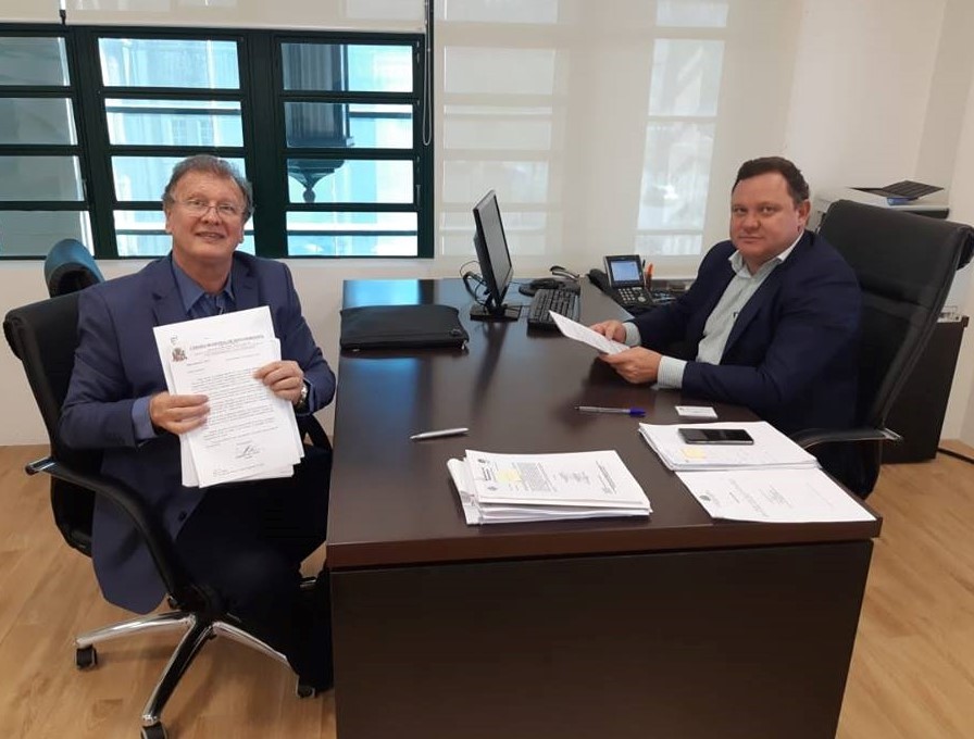 Vereador Roberto Melchiori participa de reunião na Secretaria de Desenvolvimento Regional do Estado de São Paulo