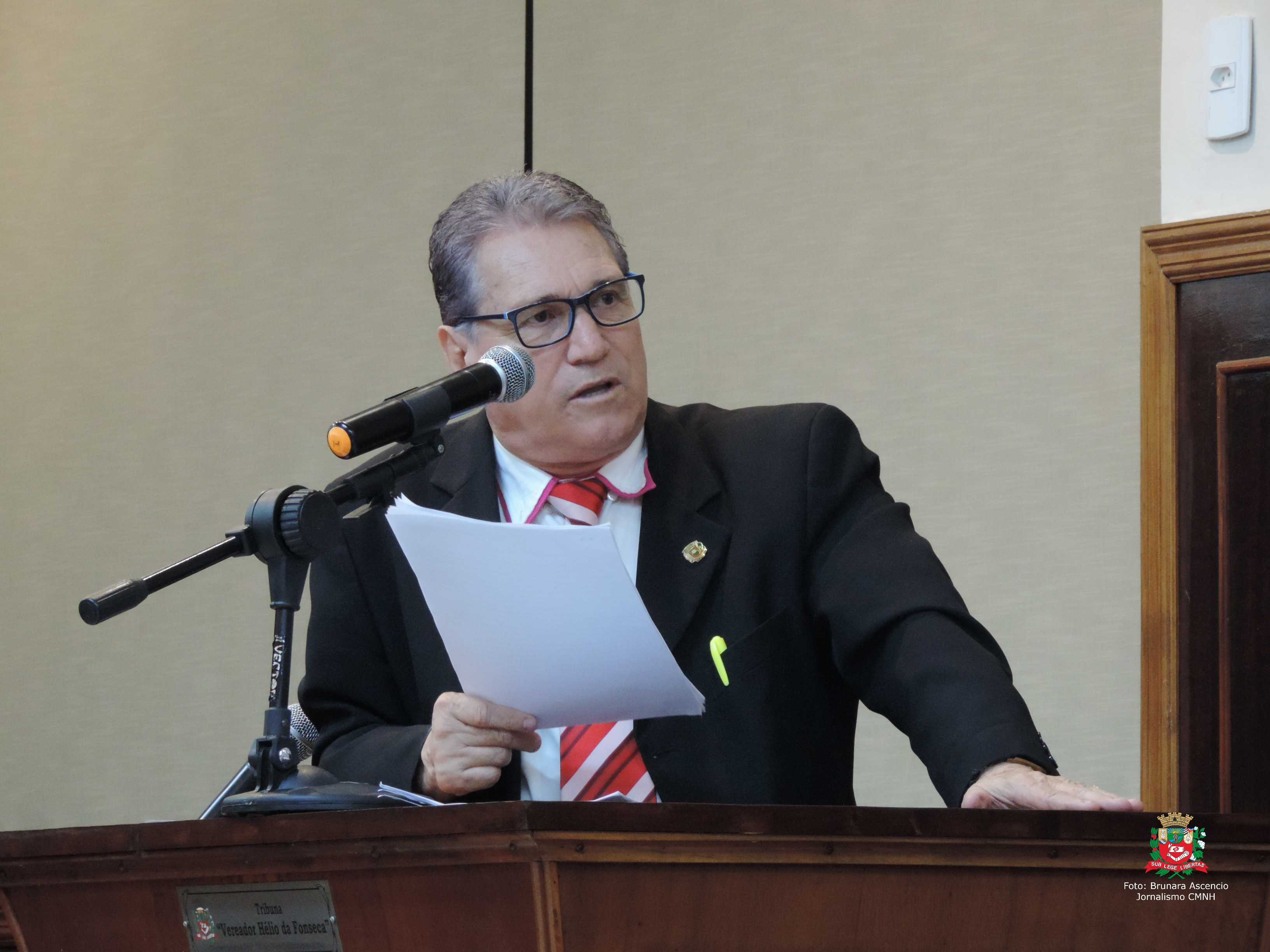 Vereador Nelsinho Luiz apresenta Moção de Pesar à família de Antônio Antenor Delsin