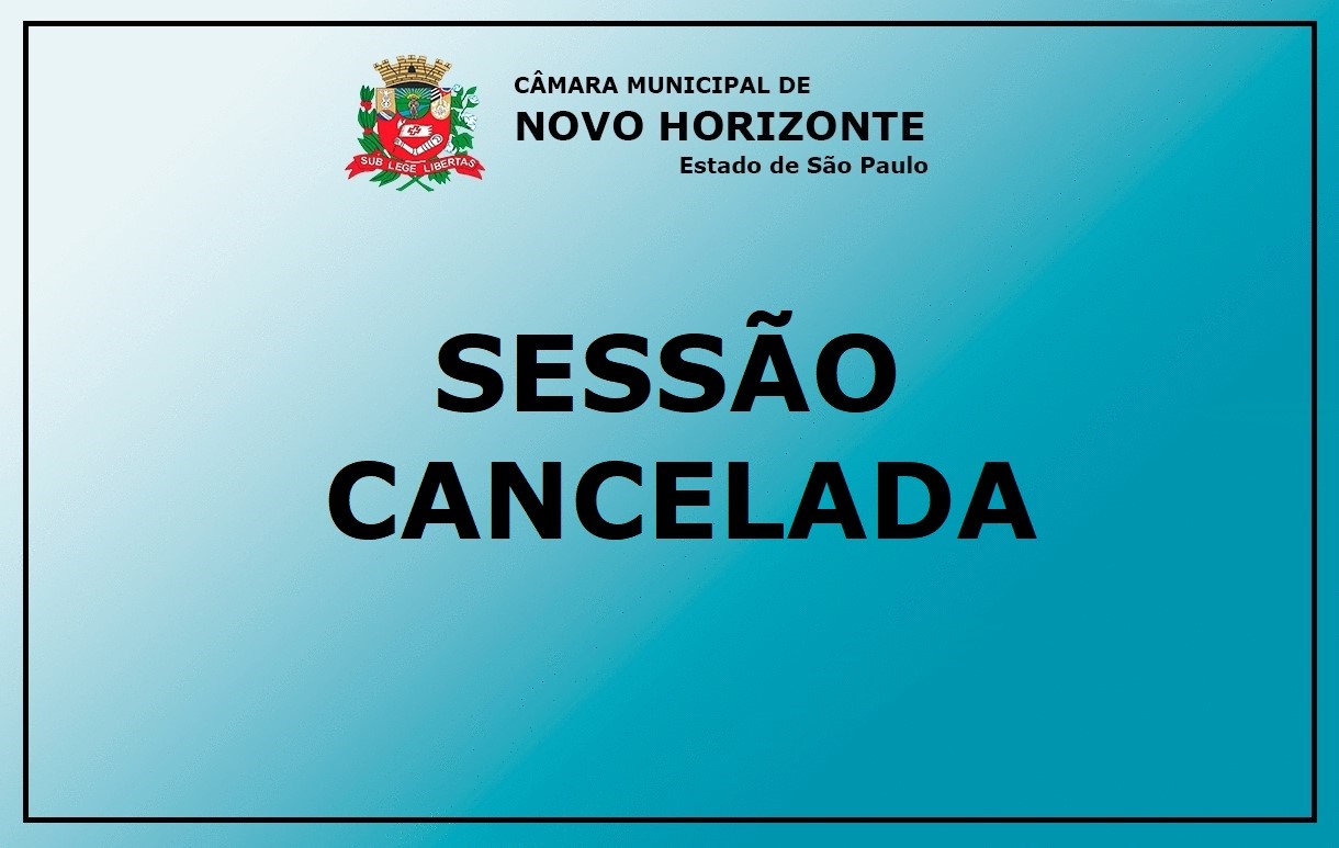 Sessão extraordinária prevista para acontecer nesta sexta-feira foi cancelada