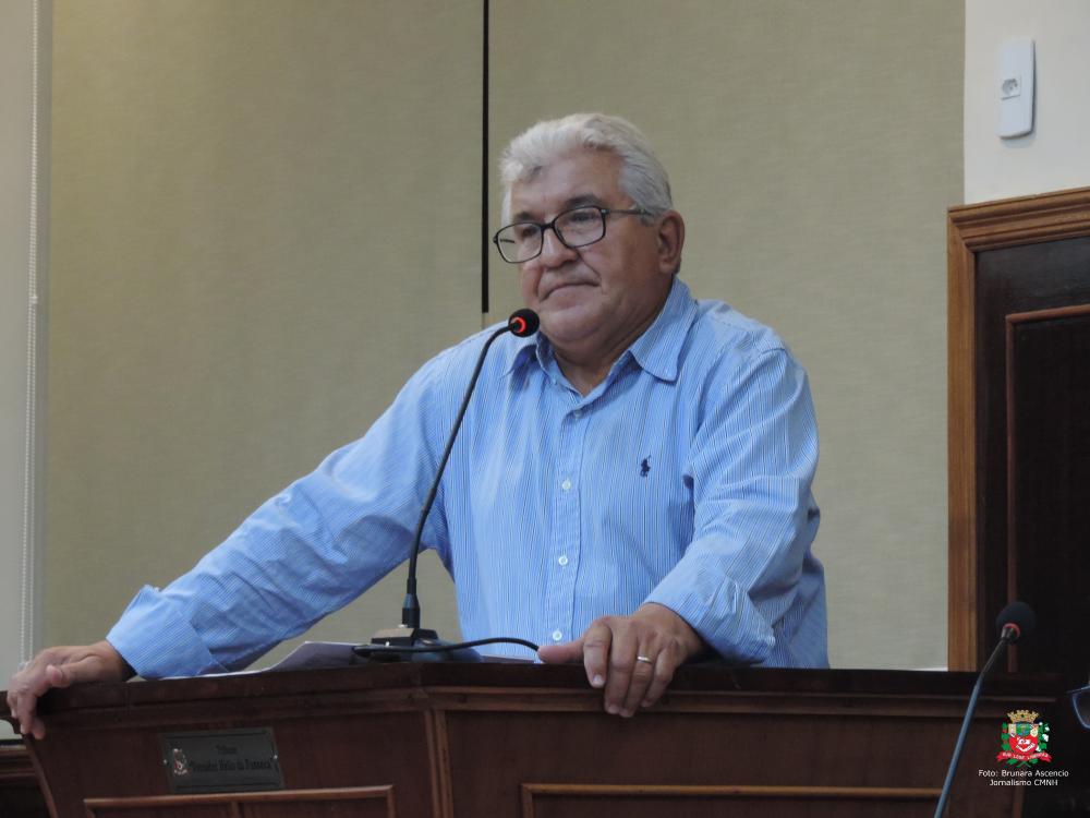 Vereador Jair Gordo apresenta Moção de Aplausos ao atleta Gustavo Aparecido Fidelis Monteiro