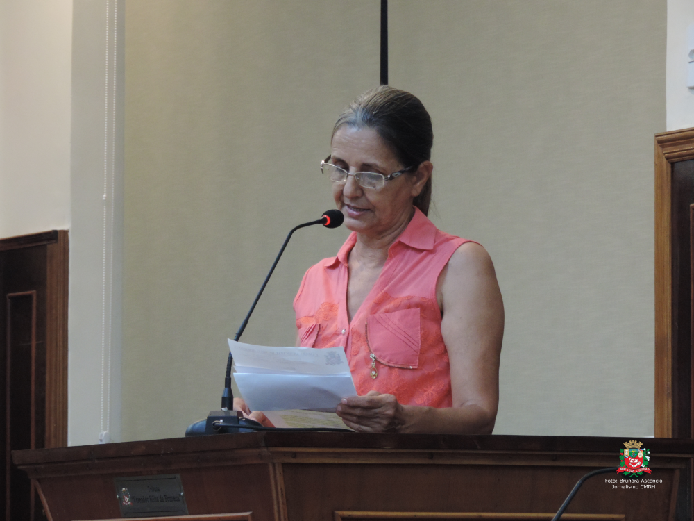 Vereadora Sônia Canato apresenta Moção de Aplausos à Jenyfer Rafaela da Silva Mauricio