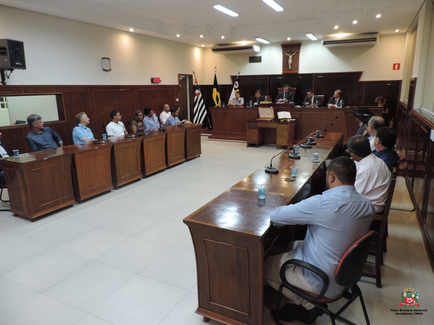 Câmara realizou Sessão Solene para entrega de Título de Cidadão Benemérito de Novo Horizonte ao Secretário de Desenvolvimento Regional do Estado de São Paulo Marco Vinholi