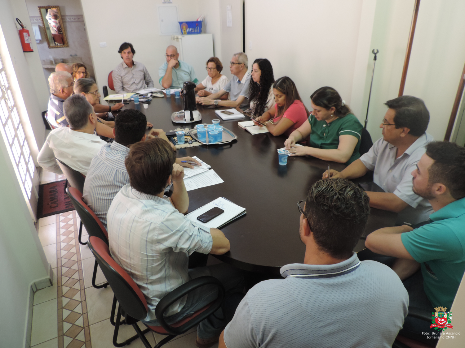 Câmara realiza reunião com representantes da Prefeitura para tratar sobre diversos assuntos do Município