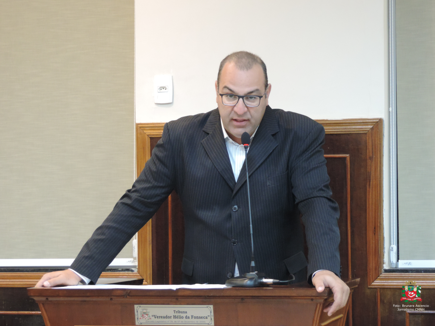 Vereador Amilcar Raphe concede Título de "Cidadão Benemérito de Novo Horizonte" a Itael João Odorico Malaspina Almeida