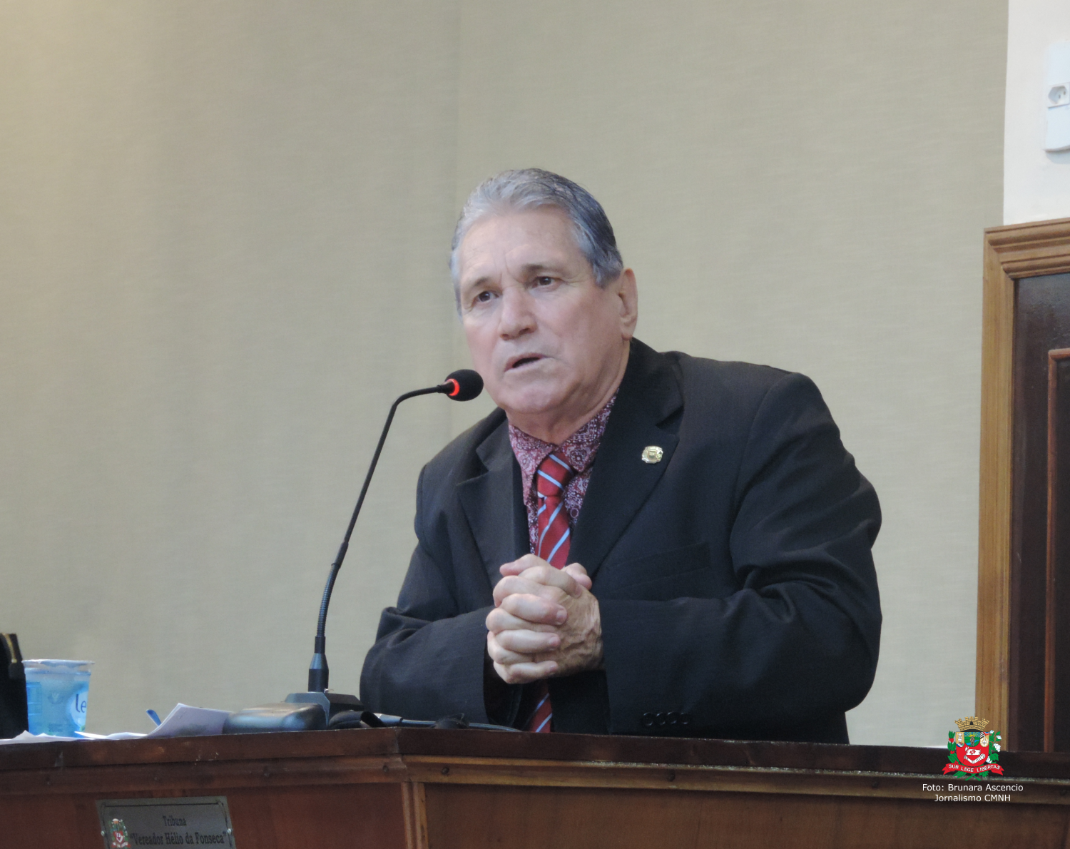 Vereador Nelsinho Luiz concede Diploma "Construtor do Bem" a Marco Antônio Rodrigues