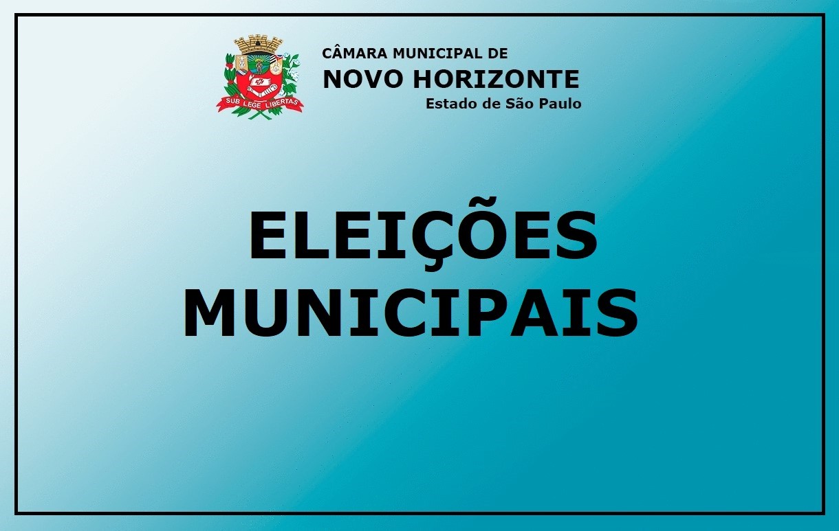 Novo-horizontinos elegeram seus representantes na Prefeitura e na Câmara para a Legislatura 2021/2024 no último domingo