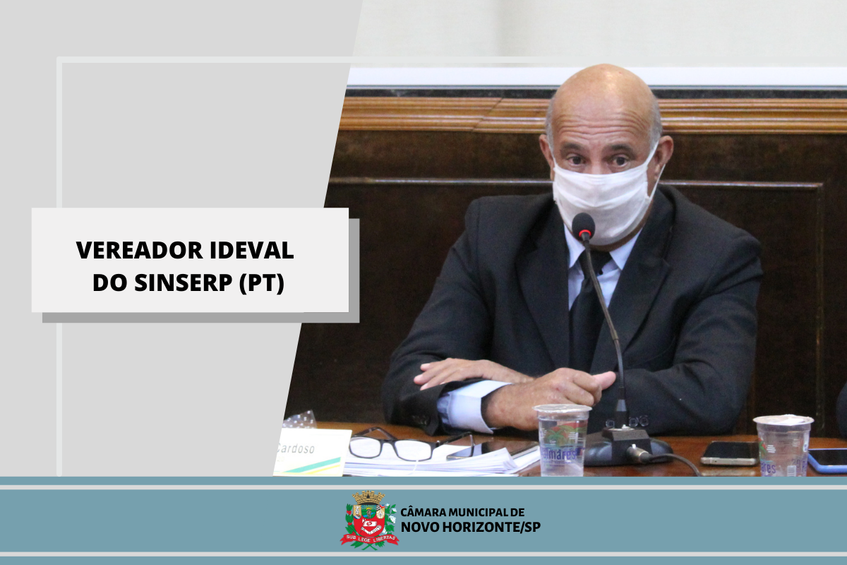 Confira as proposituras do vereador Ideval do Sinserp na sessão ordinária realizada no dia 15 de fevereiro