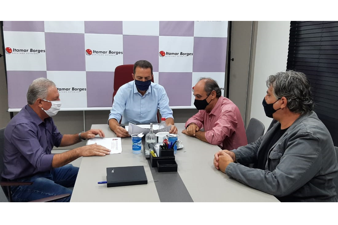 Vereadores Luciano Aschkar e Ligero Mecânico participam de reuniões com o Deputado Estadual Itamar Borges e na Câmara de São José do Rio Preto