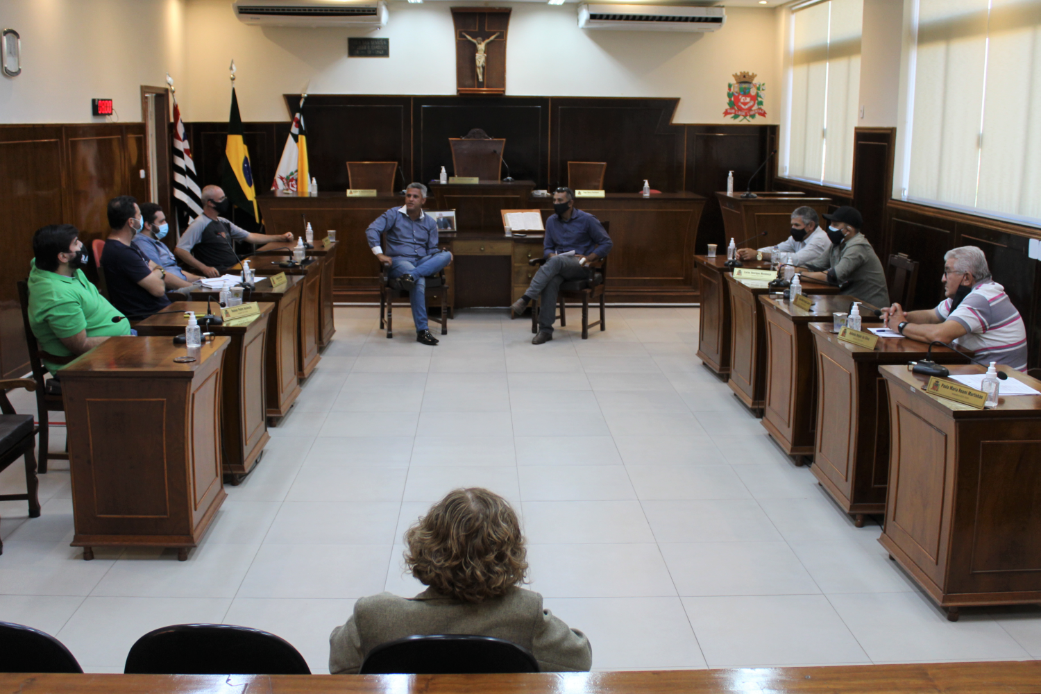 Câmara realizou reunião com o presidente da Associação que gere os Loteamentos Residenciais Alto do Taquaral e Cana do Reino