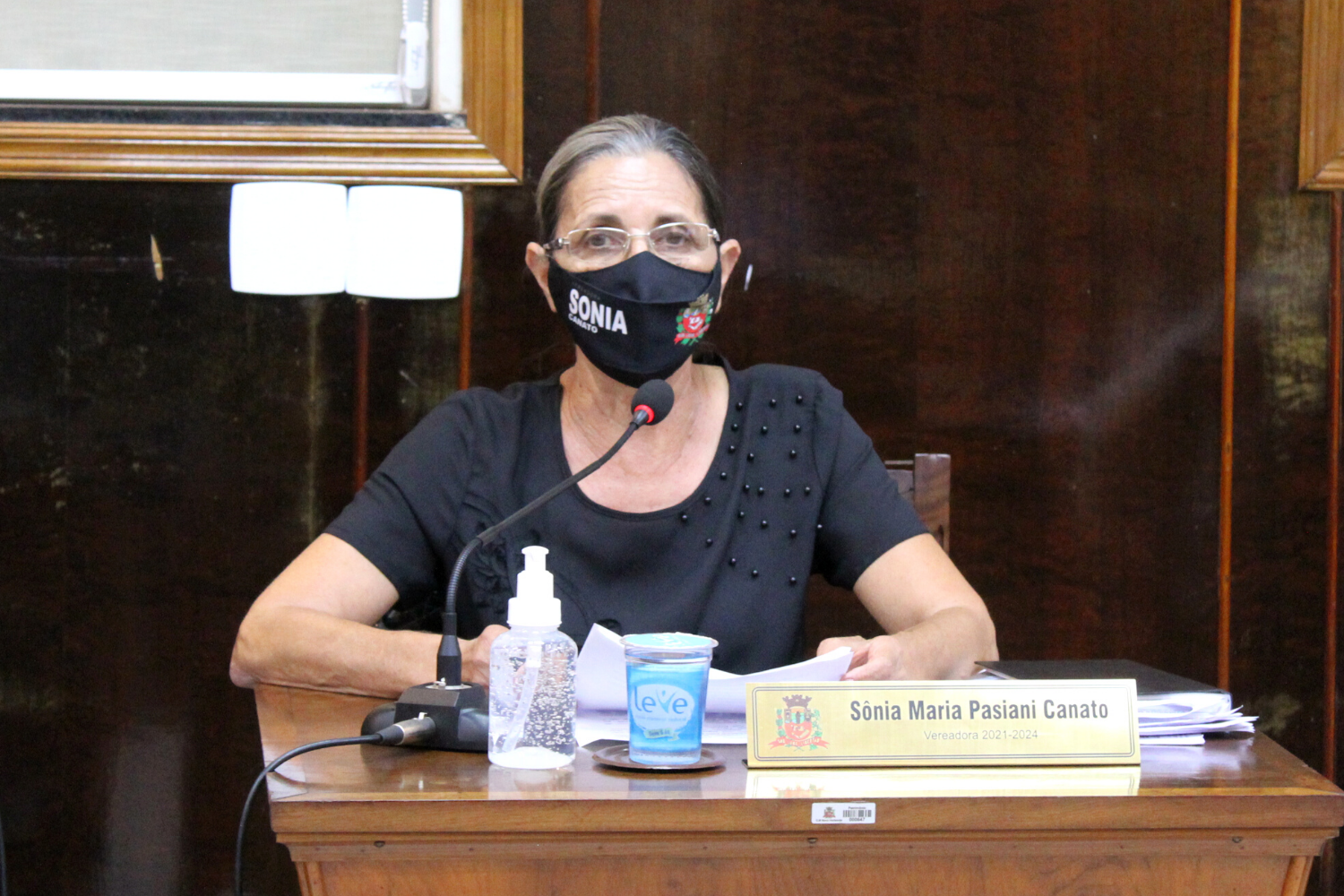 Confira as proposituras da Vereadora Sônia Canato na sessão ordinária de 3 de novembro