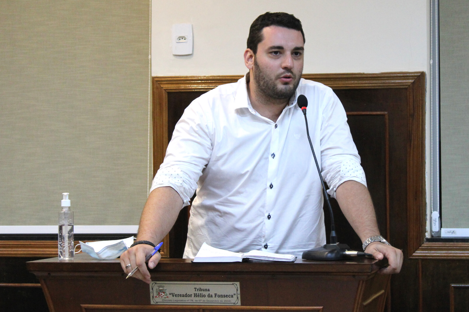 Confira as proposituras do Vereador Tiago Rocca na sessão ordinária de 6 de dezembro