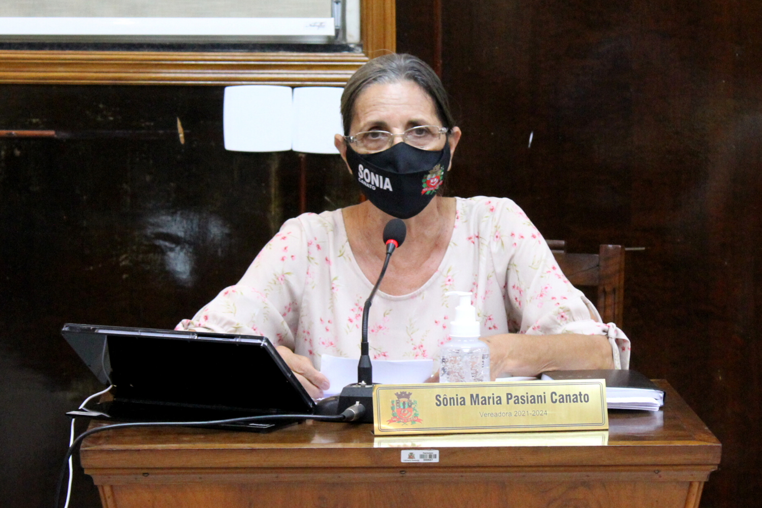 Confira as proposituras da Vereadora Sônia Canato na sessão ordinária de 7 de fevereiro