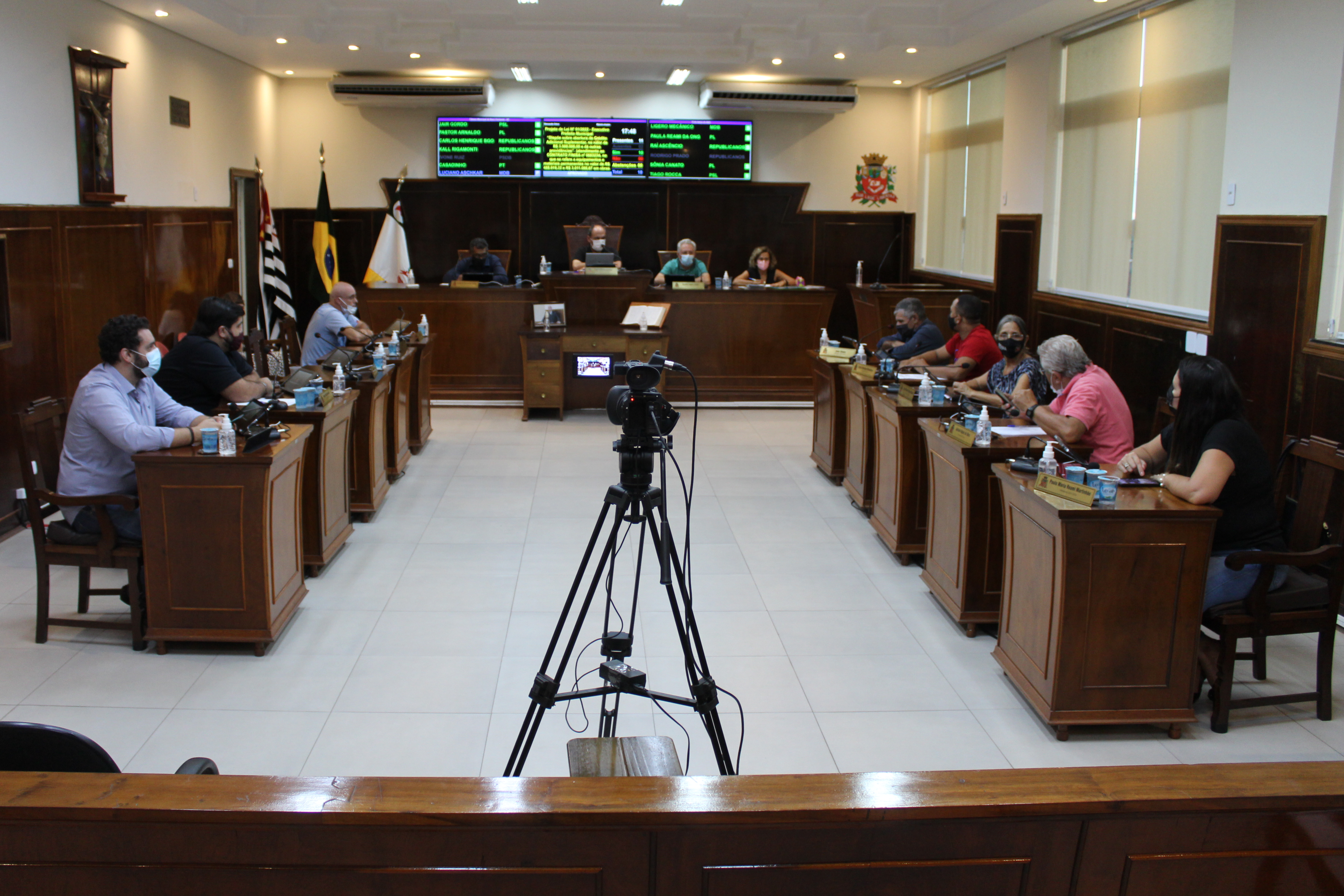 Plenário aprovou quatro Projetos de Lei na sessão extraordinária realizada na terça-feira