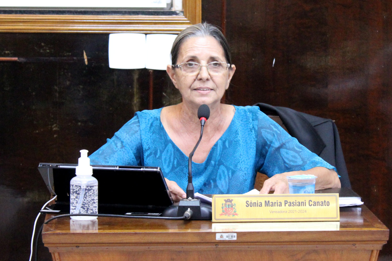 Confira as proposituras da Vereadora Sônia Canato na sessão ordinária de 4 de abril