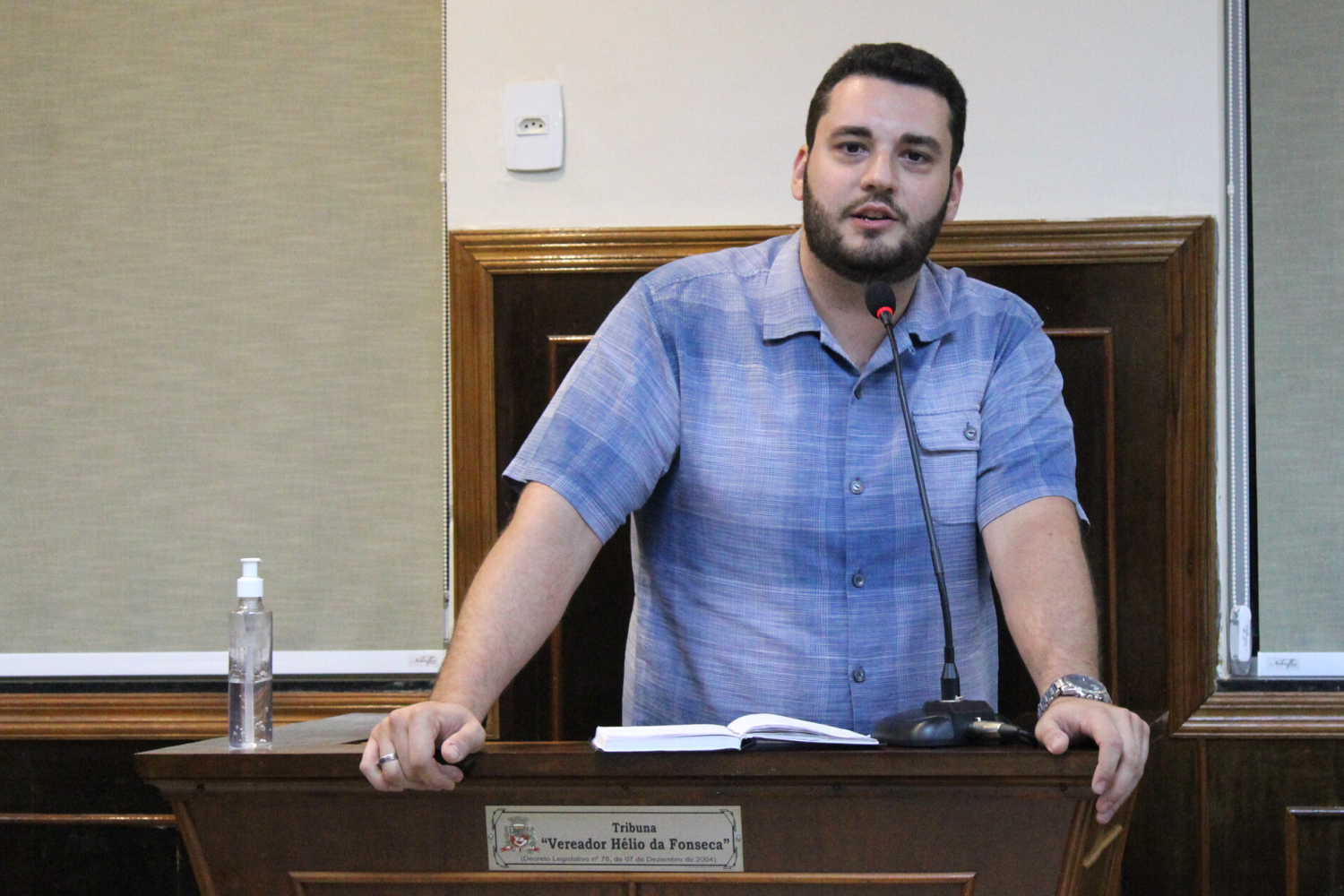 Confira a propositura do Vereador Tiago Rocca na sessão ordinária de 2 de maio