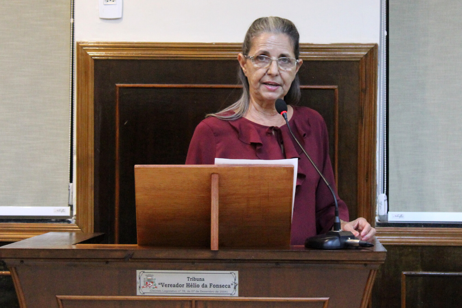 Confira as proposituras da Vereadora Sônia Canato na sessão ordinária de 3 de outubro