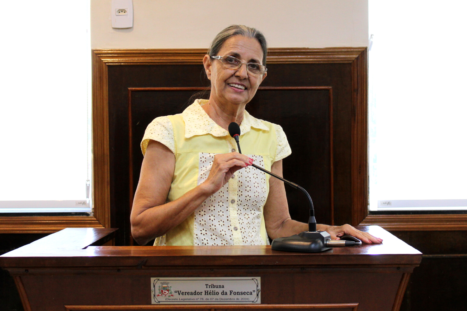 Confira as proposituras da Vereadora Sônia Canato na sessão ordinária de 6 de fevereiro