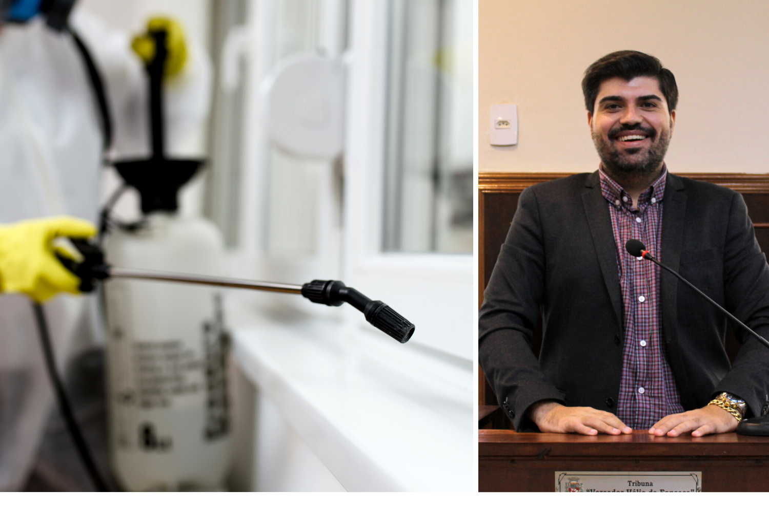 Vereador Raí Ascêncio solicita ao Prefeito Fabiano Belentani dedetização do prédio do Velório e do Cemitério 