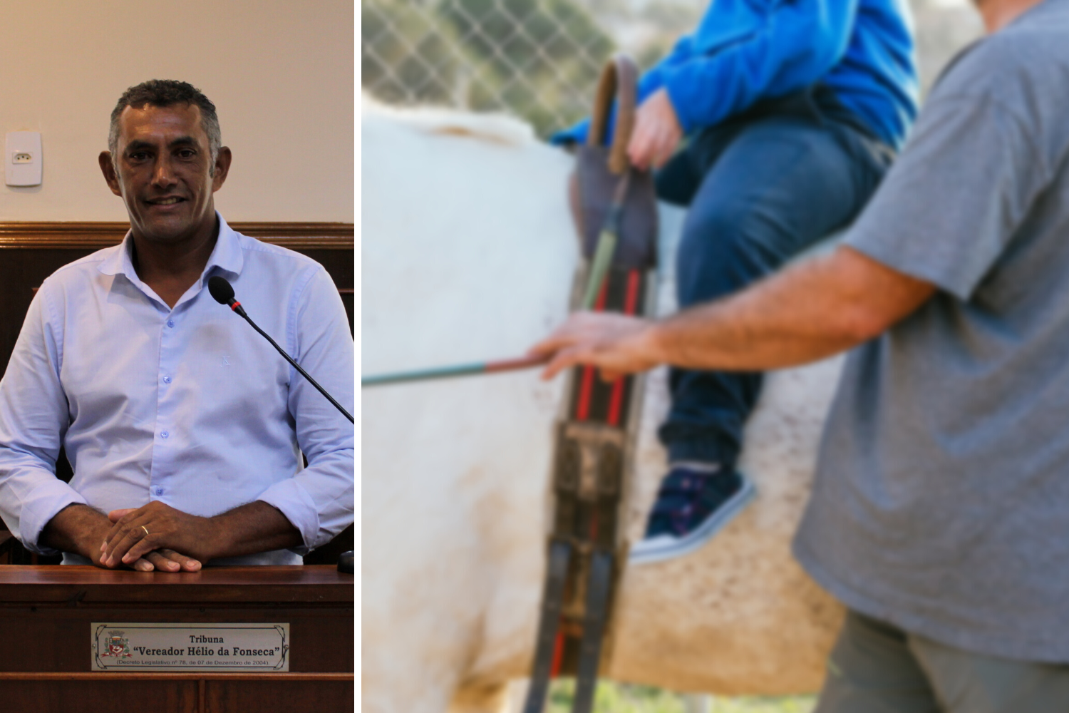 Vereador Pastor Arnaldo solicita ao Prefeito Fabiano Belentani implantação de tratamento de equoterapia para crianças e adolescentes com TEA