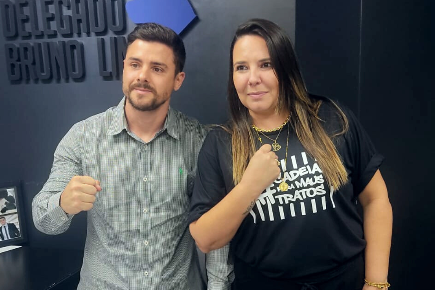 Vereadora Paula Reami solicita ao Deputado Federal Delegado Bruno Lima recursos para reforma das baias do canil municipal