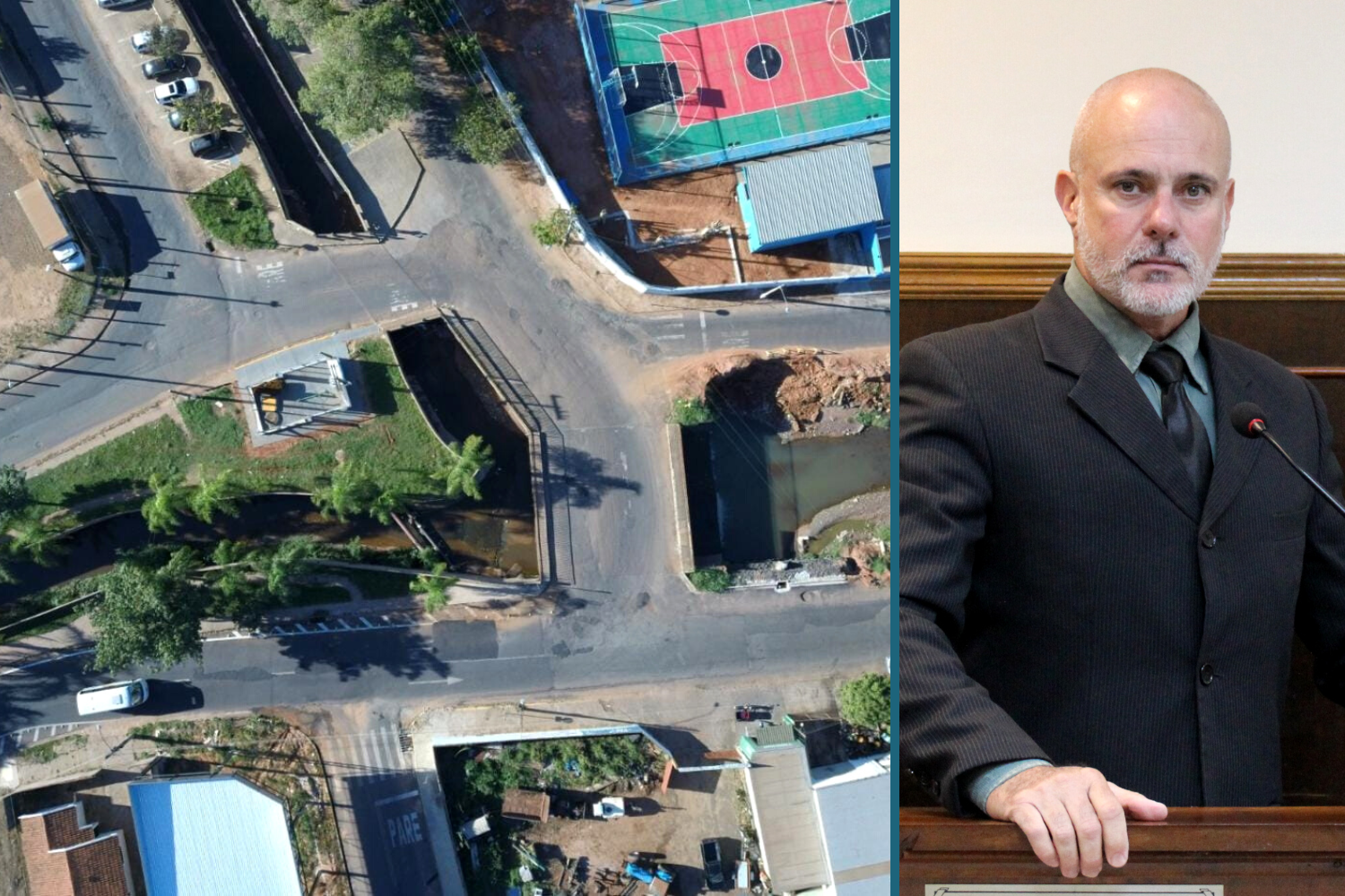 Vereador Kall Rigamonti solicita ao Prefeito Fabiano Belentani construção de rotatória no cruzamento da Avenida José Willibaldo de Freitas com a Avenida Domingos Baraldo