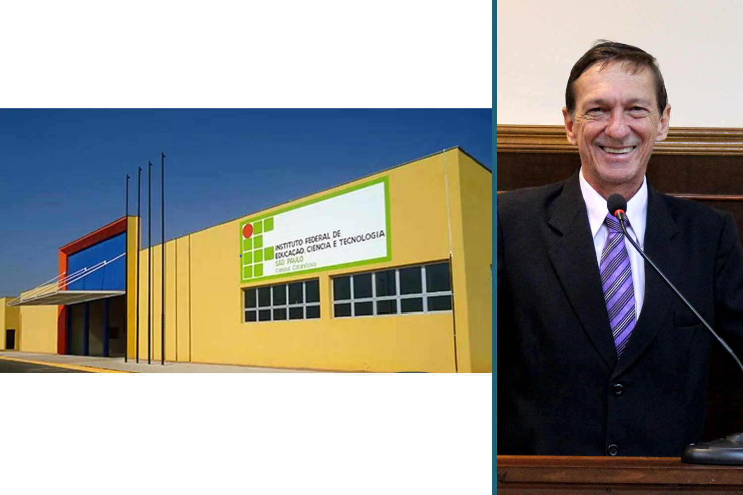 Vereador Vasquinho solicita ao Reitor do IFSP intermediação junto ao MEC para que Novo Horizonte possa ser contemplado com um campus ou campus avançado da instituição de ensino