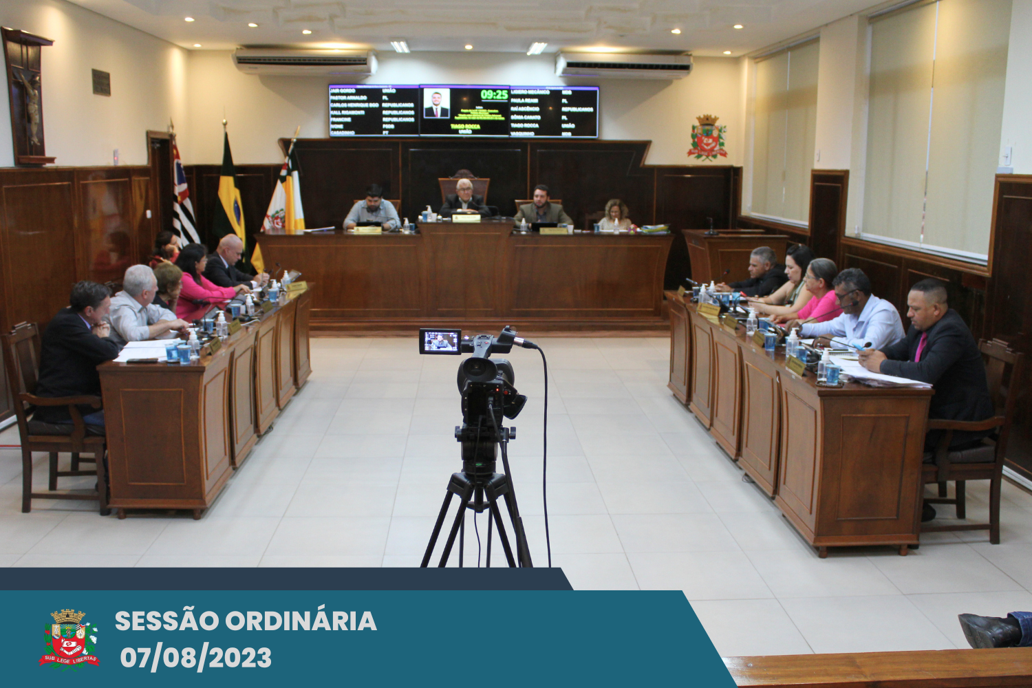 Plenário analisou 37 proposituras na sessão ordinária de 7 de agosto