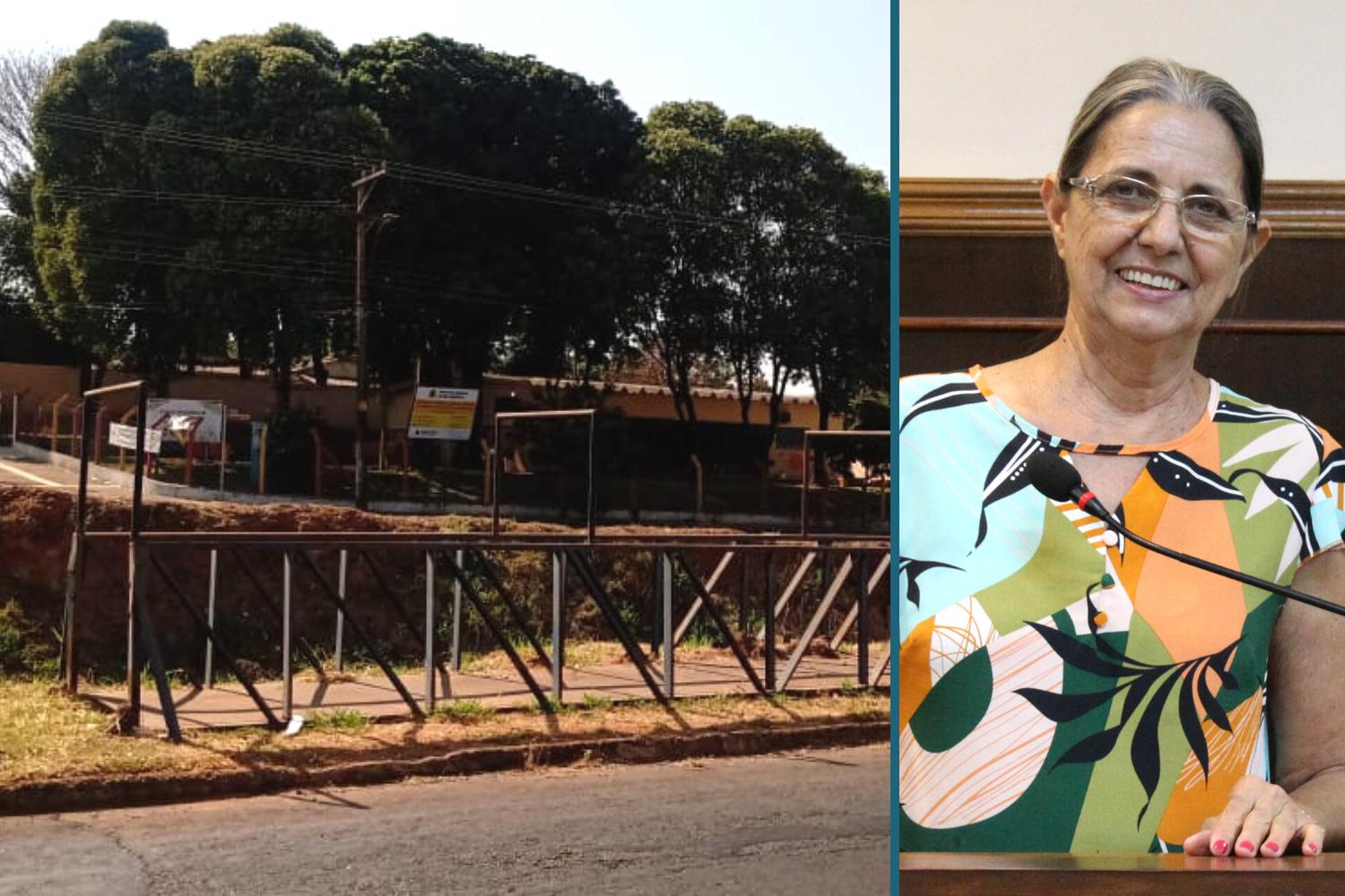 Vereadora Sônia Canato solicita ao Prefeito Fabiano Belentani reinstalação de passarela sobre o Córrego do Cardoso na Avenida José Willibaldo de Freitas