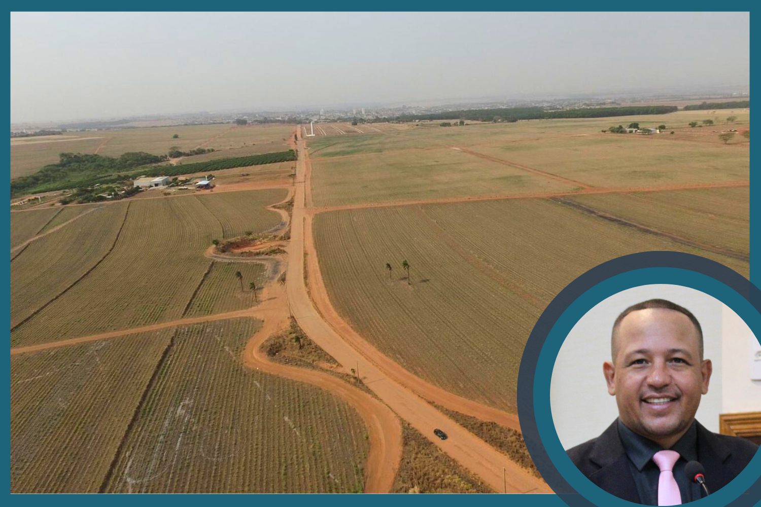 Vereador Carlos Henrique BGO solicita ao DER informações referentes ao asfaltamento da Estrada do Taquaral