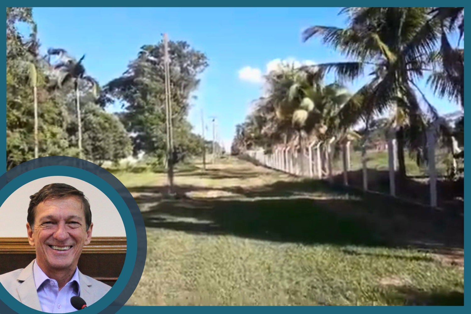 Vereador Vasquinho solicita ao Prefeito Fabiano Belentani possibilidade de construção de área de lazer ou praça no Condomínio Praias da Mata