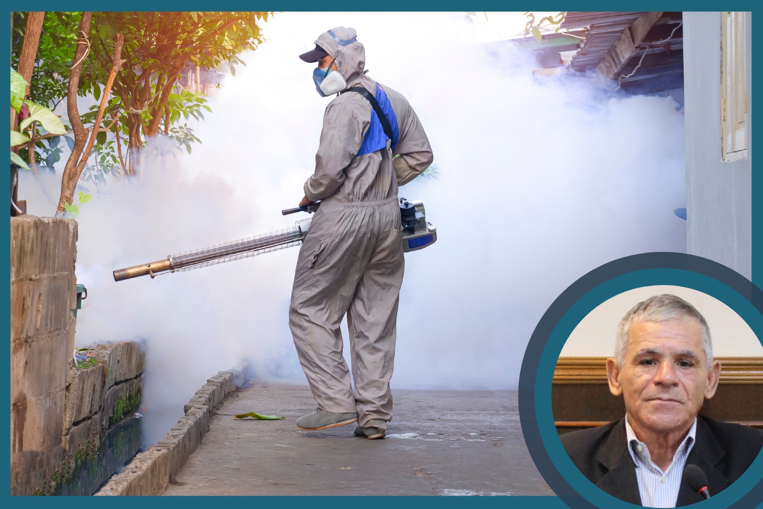 Vereador Casadinho solicita ao Prefeito Fabiano Belentani controle químico em todo o Município devido ao grande número de casos de dengue 