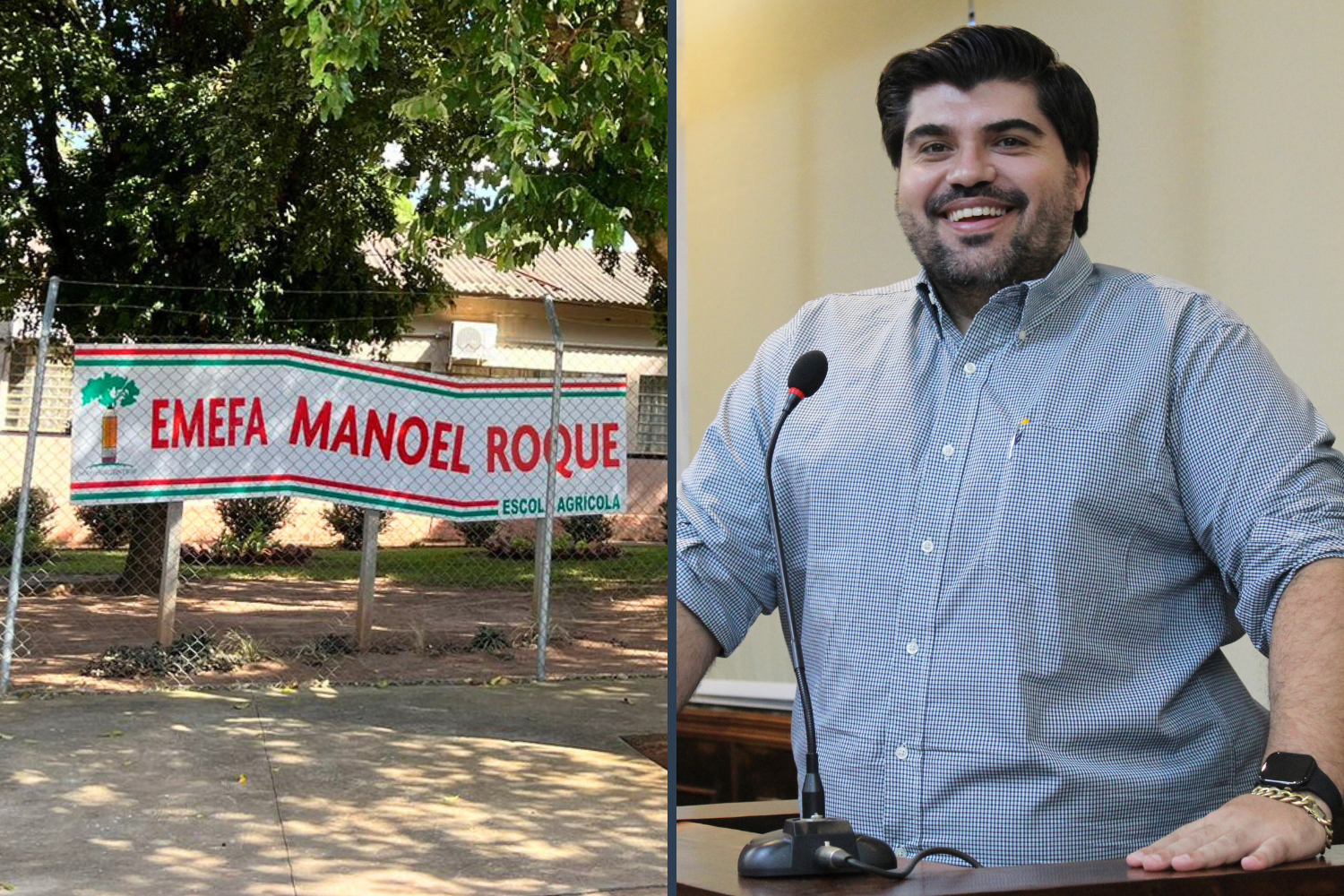 Vereador Raí Ascêncio solicita ao Prefeito Fabiano Belentani técnico agrícola para a Escola Agrícola "Manoel Roque" no Distrito de Vale Formoso