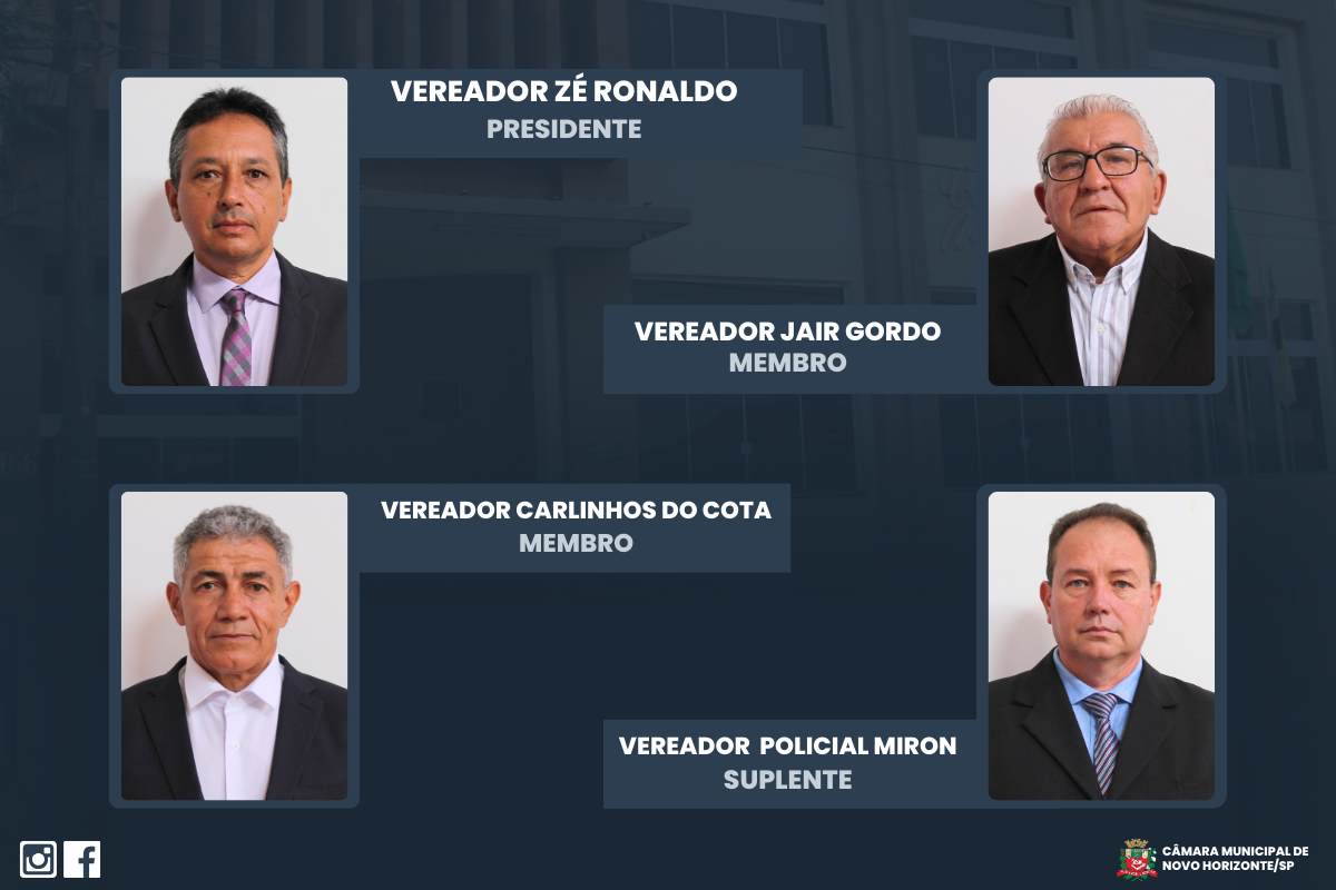 Confira a composição da Comissão de Justiça, Educação, Cultura e Redação para o biênio 2025/2026