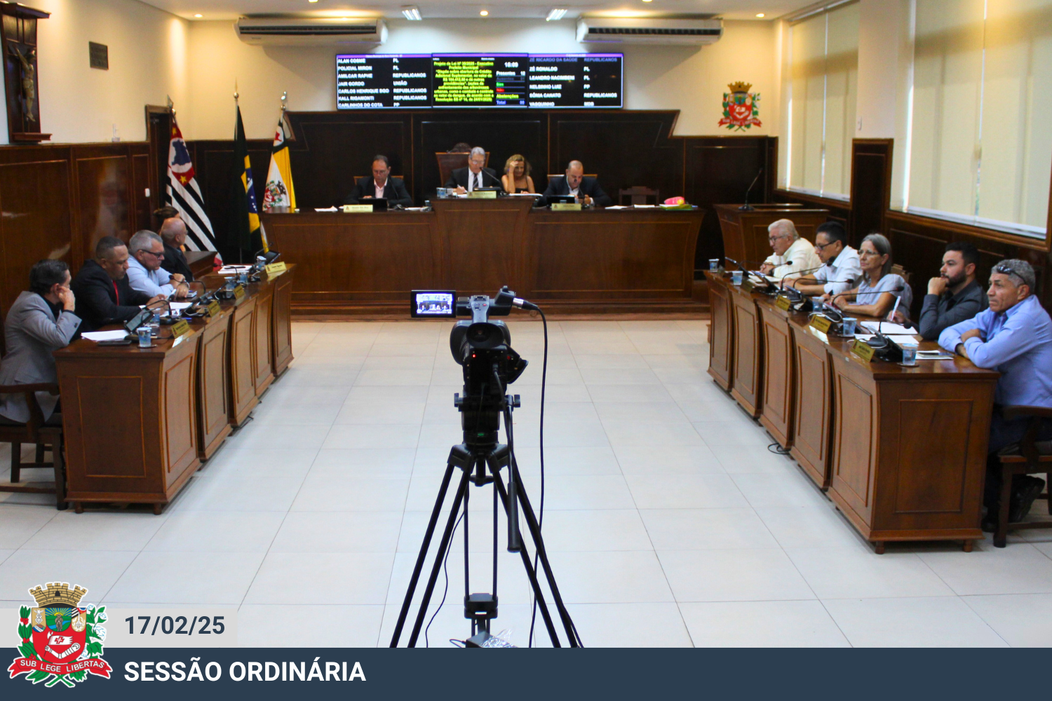 Confira a deliberação dos Projetos de Lei previstos na pauta da sessão ordinária de 17 de fevereiro