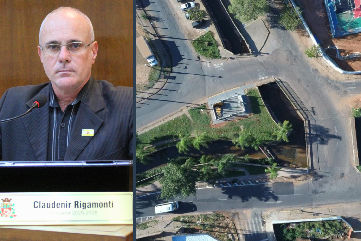 A Unidade Gestora de Trânsito informou ao Vereador Kall Rigamonti que será feito um estudo técnico sobre a viabilidade de implantar uma rotatória no cruzamento das avenidas José Willibaldo de Freitas e Domingos Baraldo