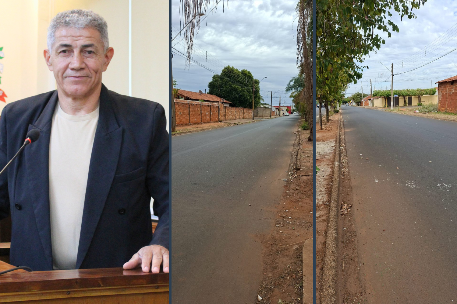 Vereador Carlinhos do Cota solicita ao Executivo Municipal instalação de redutores de velocidade ao longo Avenida Ângela Blaso Segreto