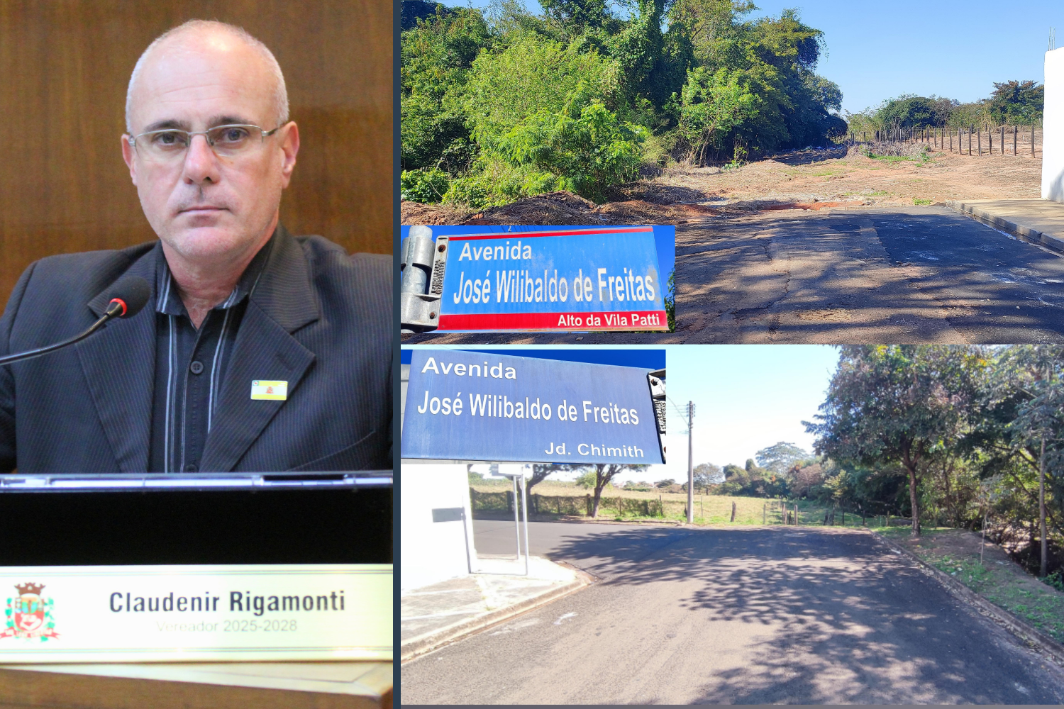 A Unidade Gestora de Trânsito informou ao Vereador Kall Rigamonti que o requerimento será enviado à Diretoria de Projetos para avaliar o prolongamento da Av. José Wilibaldo de Freitas até o bairro Alto da Vila Patti